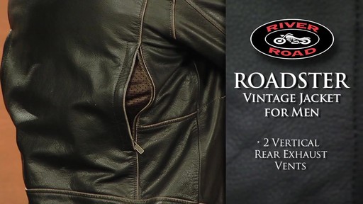 River Road Roadster Vintage Leather Jacket 93
