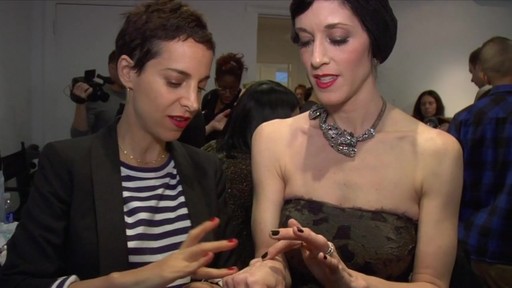 Backstage with Cynthia Rowley at New York Fashion Week 2013 - image 3 from the video