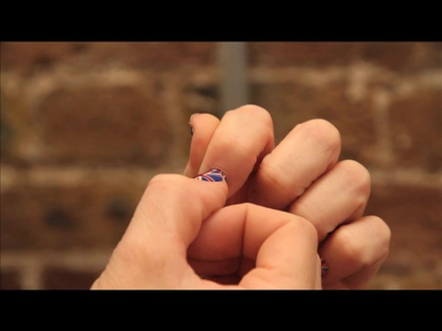 Nail Rock: Nail Wrap Application Tutorial - image 7 from the video