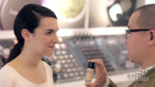 How to apply bareMinerals Bare Skin Foundation - image 4 from the video