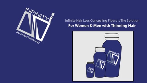 Infinity Hair Fibers: Hair Loss Concealing Fibers for Men & Women - image 3 from the video