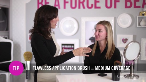 bareMinerals READY SPF 20 Foundation: Medium Coverage Application Technique - image 3 from the video