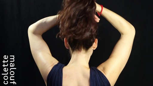 Colette Malouf M Pin How-To: Top Knot - image 1 from the video