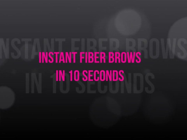 Cherry Blooms Instant Fiber Brows Application for Blonde Hair - image 1 from the video