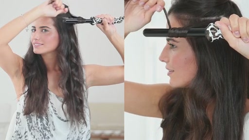 amika: loose curls with 19mm curling wand - image 6 from the video