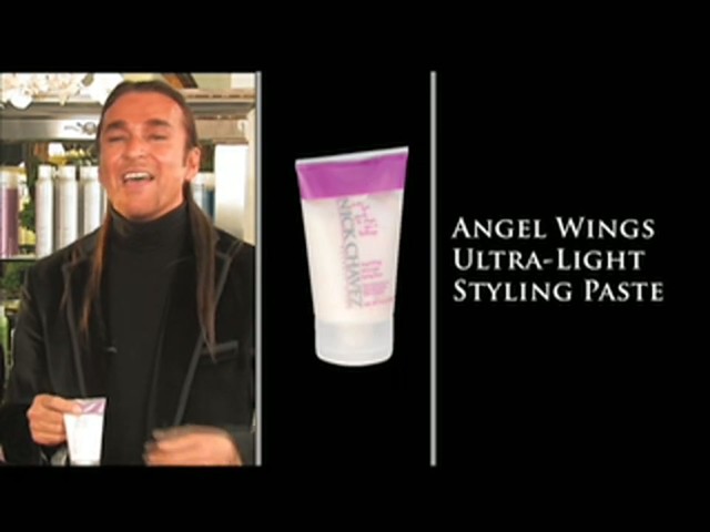 Nick Chavez Beverly Hills Angel Wings Ultra-Light Styling Paste - image 2 from the video