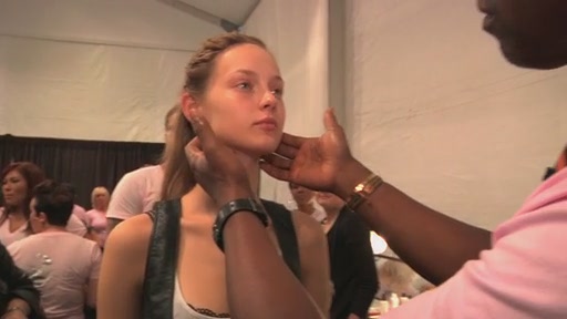 Hair, Makeup & Nails Backstage at Lela Rose (Spring 2012) - image 5 from the video