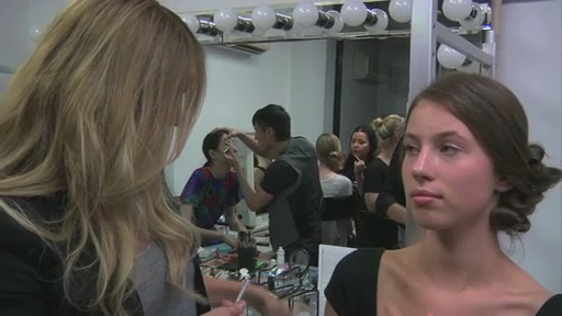 Makeup Backstage at Alice and Olivia (Spring 2012) - image 3 from the video