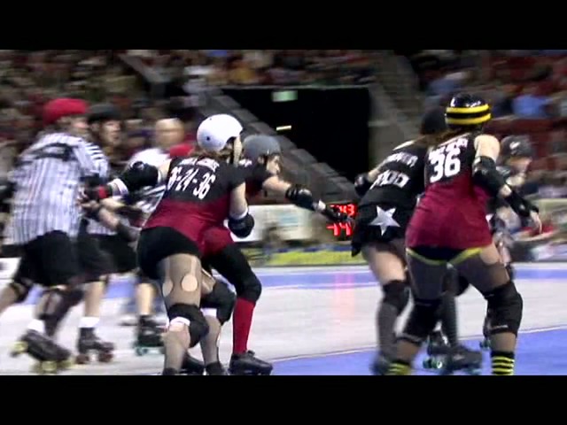 Behind the Scenes Beauty:  Rat City Roller Girls - image 4 from the video