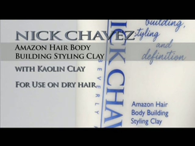 Nick Chavez Beverly Hills Amazon Hair Body Building Styling Clay - image 10 from the video