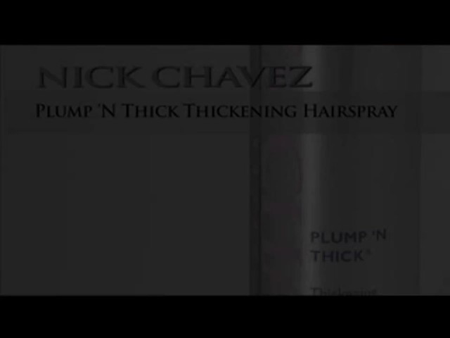 Nick Chavez Beverly Hills Plump N Thick Thickening Hairspray - image 10 from the video