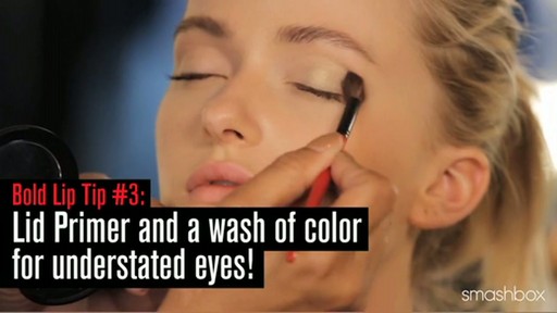 Smashbox Get The Look: Bold Matte Lips - image 6 from the video