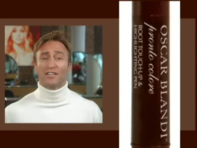 Oscar Blandi Pronto Colore Root Touch Up & Highlighting Pen - image 1 from the video