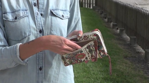 Sakroots Artist Circle Xlarge Wallet - image 8 from the video