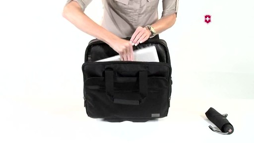 Victorinox Werks Professional Specialist Laptop Bag - image 4 from the video