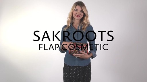 Sakroots The Artist Circle Flap Cosmetic - image 1 from the video