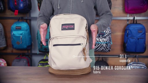 JanSport Right Pack Laptop Backpack - eBags.com - image 2 from the video