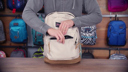 JanSport Right Pack Laptop Backpack - eBags.com - image 9 from the video