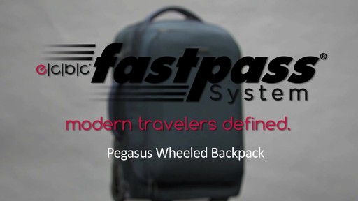 ecbc Pegasus Wheeled Backpack - eBags.com - image 1 from the video