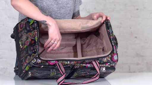 Sakroots Artist Circle Rolling Duffle - image 6 from the video