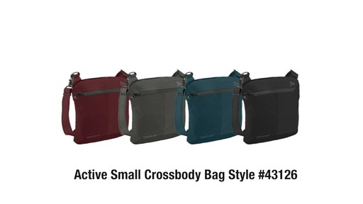 Travelon Anti-Theft Active Small Crossbody Bag - on eBags.com - image 10 from the video