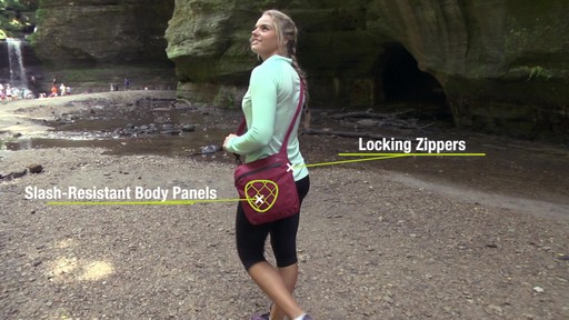 Travelon Anti-Theft Active Small Crossbody Bag - on eBags.com - image 2 from the video
