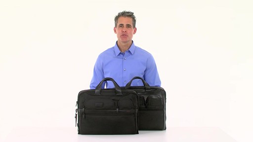 Tumi Alpha 2 Compact Large Screen Laptop Brief - Shop eBags.com - image 1 from the video