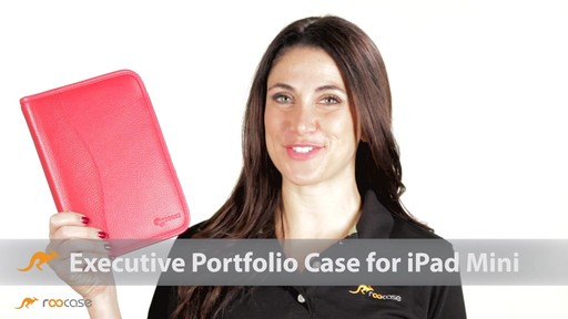 rooCASE Executive Leather Case for Apple iPad Mini - image 1 from the video