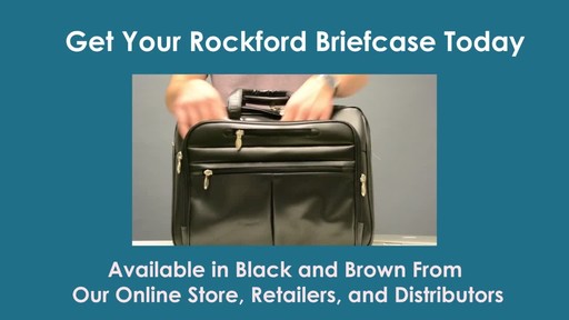 McKlein USA R Series Rockford Leather Laptop Case - image 9 from the video