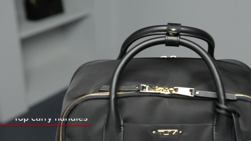 Tumi Voyageur Ursula T-Pass Backpack - image 2 from the video