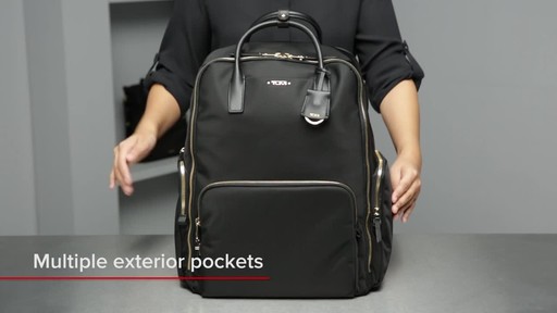 Tumi Voyageur Ursula T-Pass Backpack - image 3 from the video