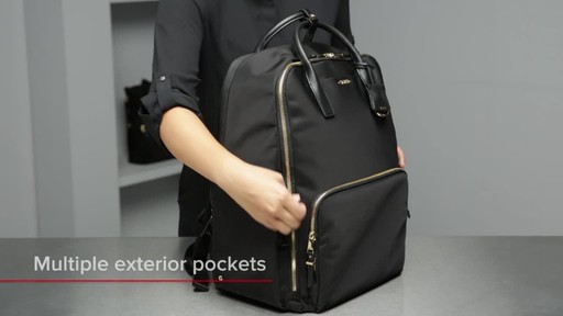 Tumi Voyageur Ursula T-Pass Backpack - image 4 from the video