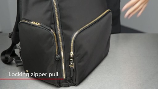 Tumi Voyageur Ursula T-Pass Backpack - image 6 from the video