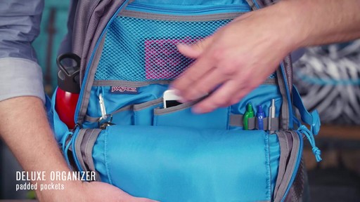 JanSport Agave Laptop Backpack - eBags.com - image 7 from the video