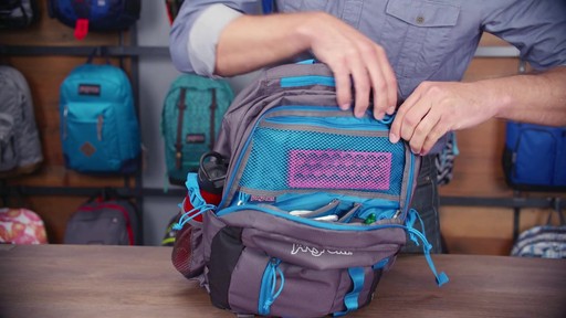 JanSport Agave Laptop Backpack - eBags.com - image 8 from the video