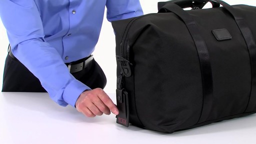 Tumi Alpha 2 Small Soft Travel Satchel - eBags.com - image 3 from the video