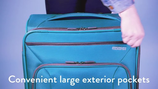 American Tourister 4 Kix Expandable Spinner Luggage Collection - image 2 from the video