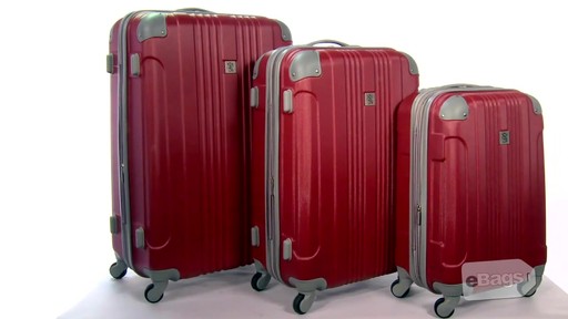  Beverly Hills Country Club - Malibu 3 Piece Hardside Spinner Luggage Set   - image 8 from the video