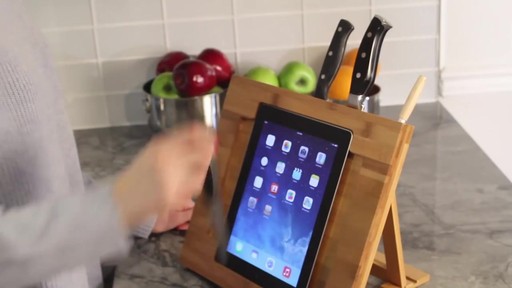 CTA Digital iPad Adjustable Kitchen Stand - on eBags.com - image 6 from the video