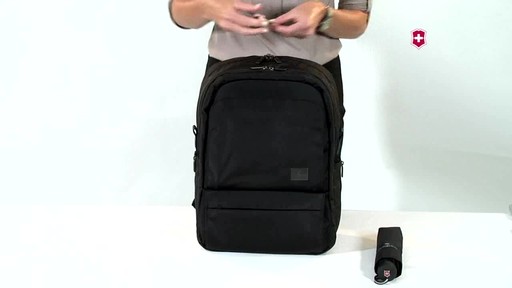 Victorinox Werks Professional Associate Laptop Backpack - image 4 from the video