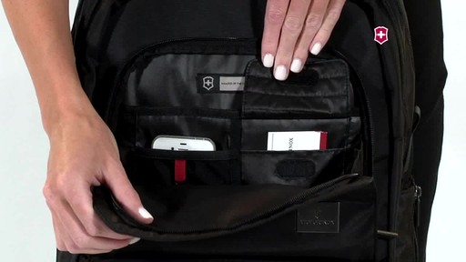 Victorinox Werks Professional Associate Laptop Backpack - image 6 from the video