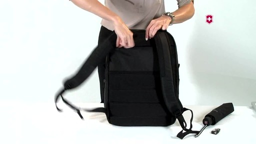 Victorinox Werks Professional Associate Laptop Backpack - image 9 from the video