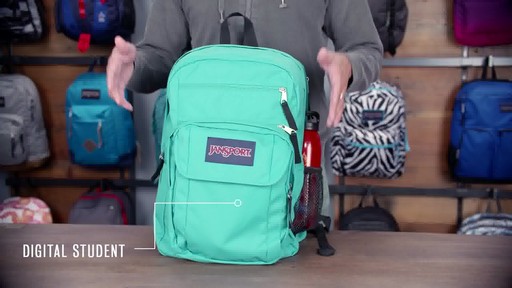 JanSport - Digital Student Laptop Backpack - image 10 from the video