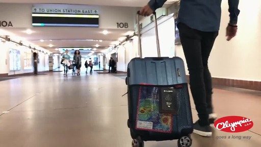 Olympia USA Hardside Spinner Luggage Collection - image 9 from the video