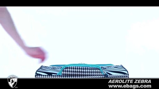 Heys USA Aerolite Zebra 3 Piece Spinner Set  - image 2 from the video