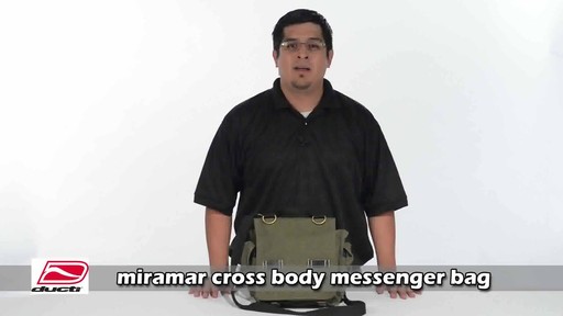 Ducti Miramar Cross Body Messenger - image 1 from the video