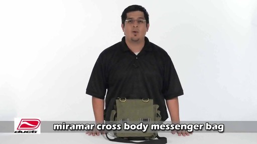 Ducti Miramar Cross Body Messenger - image 2 from the video