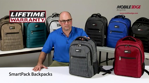 Mobile Edge SmartPack Laptop Backpack - image 10 from the video
