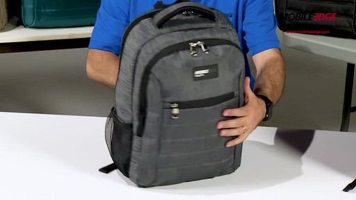Mobile Edge SmartPack Laptop Backpack - image 6 from the video
