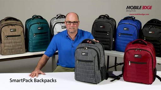 Mobile Edge SmartPack Laptop Backpack - image 8 from the video
